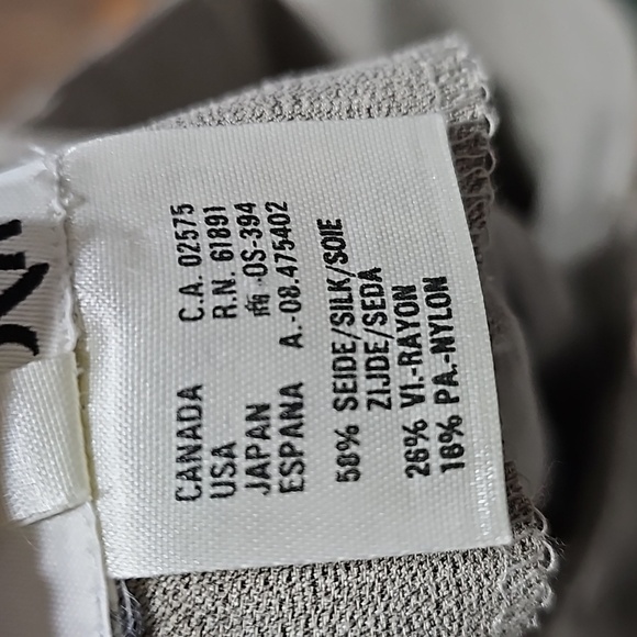 Crisca Silk Blend Shorts Size XS - Picture 3 of 5